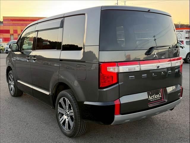 デリカD:5 G パワーパッケージ 両側パワースライド 電動サイドステップ パワーバックドア レーダークルーズ AC100V シートヒーター 衝突軽減 レーンキープ パドルシフト アイドリングストップ パワーシート ETC 純正18AW(40枚目)