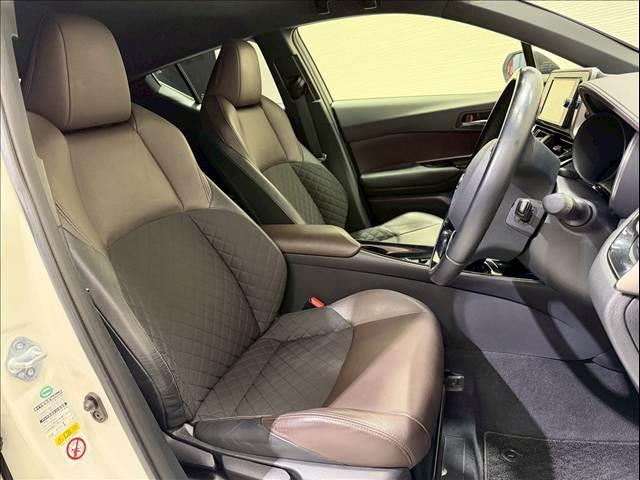 C-HR G モデリスタエアロ ハーフレザー BSM HDMI レーダークルーズコントロール シートヒーター コーナーセンサー LEDヘッド シーケンシャルウインカー 衝突軽減 レーンキープ オートマハイビーム(8枚目)