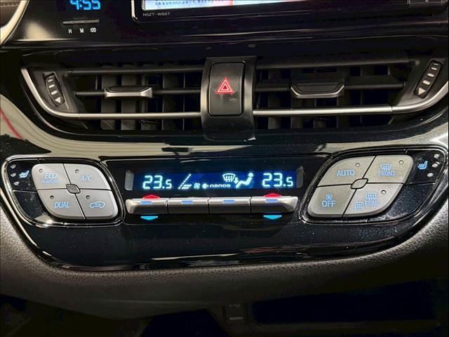 C-HR G モデリスタエアロ ハーフレザー BSM HDMI レーダークルーズコントロール シートヒーター コーナーセンサー LEDヘッド シーケンシャルウインカー 衝突軽減 レーンキープ オートマハイビーム(12枚目)