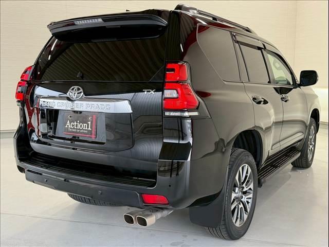 ランドクルーザープラド ＴＸ　Ｌパッケージ　黒革　サンルーフ　全周囲カメラ　ＢＳＭ　シートヒーター／クーラー　クリアランスソナー　レーダークルーズ　ＬＥＤ　ルーフレール　オートハイビーム　パワーシート　ＵＳＢポート　ＥＴＣ　純正１９インチＡＷ（40枚目）