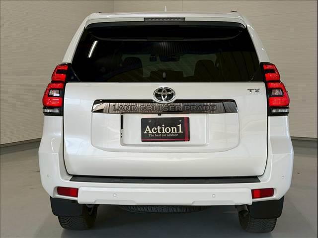 ランドクルーザープラド ＴＸ　Ｌパッケージ・ブラックエディション　黒革　全周囲カメラ　純正ナビ　ＢＳＭ　レーダークルーズ　クリアランスソナー　シートヒーター／クーラー　パワーシート　センターデフロック　ＬＥＤ　ＥＴＣ　ＵＳＢポート　ルーフレール　純正１８インチＡＷ（41枚目）