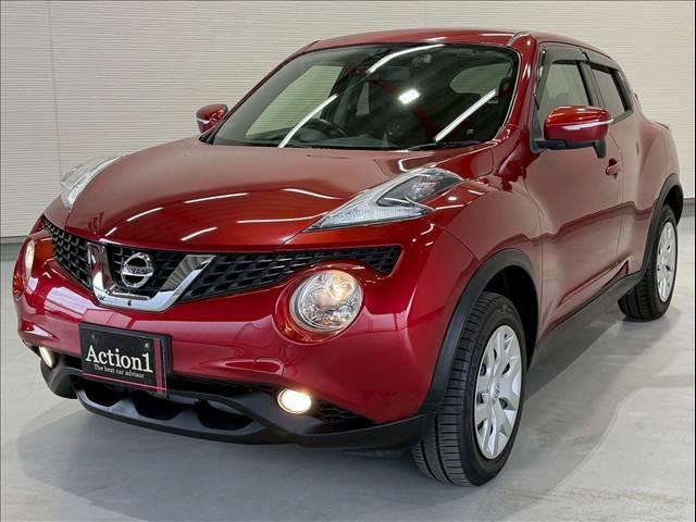 ジューク １５ＲＸ　純正ナビ　バックカメラ　ＥＴＣ　フォグランプ　アイドリングストップ　ドライブモード　純正１６インチアルミ　プッシュスタートボタン　横滑り防止機能　電動格納ミラー　オートライト　ハンズフリー　ＡＵＸ（38枚目）