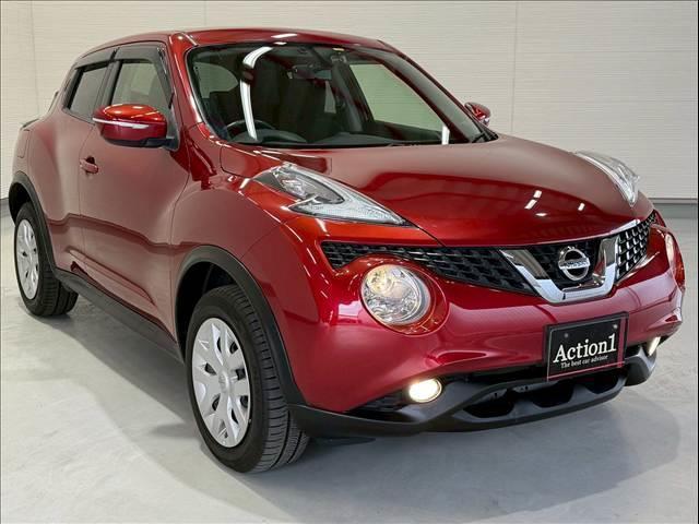 ジューク １５ＲＸ　純正ナビ　バックカメラ　ＥＴＣ　フォグランプ　アイドリングストップ　ドライブモード　純正１６インチアルミ　プッシュスタートボタン　横滑り防止機能　電動格納ミラー　オートライト　ハンズフリー　ＡＵＸ（71枚目）