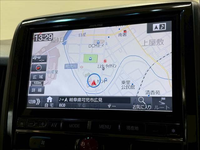 デリカD:5 D パワーパッケージ 両側パワースライド アルパインBIGX クルーズコントロール シートヒーター バックカメラ パドルシフト ETC スマートキー フルセグ CD/DVD再生 Bluetooth 純正18インチAW(3枚目)