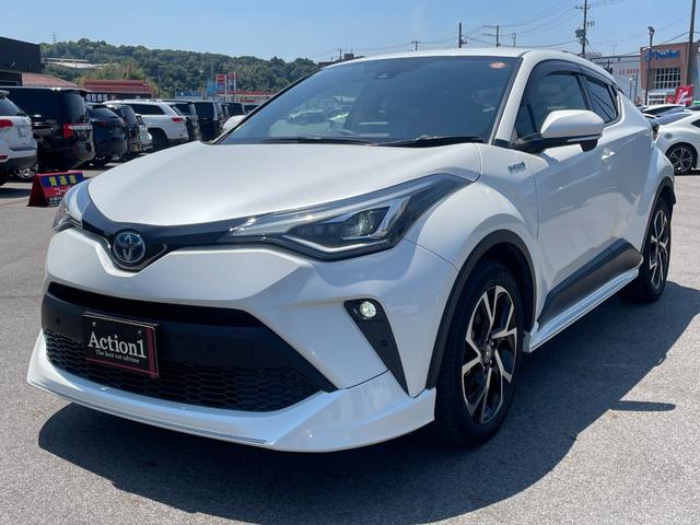 Ｃ－ＨＲ Ｇ　後期型　純正エアロパーツ　ハーフレザー　ＢＳＭ　ＬＥＤ　ディスプレイオーディオ　フルセグＴＶ　シートヒーター　レーダークルーズ　クリアランスソナー　バックカメラ　ＥＴＣ　純正１８インチＡＷ（65枚目）