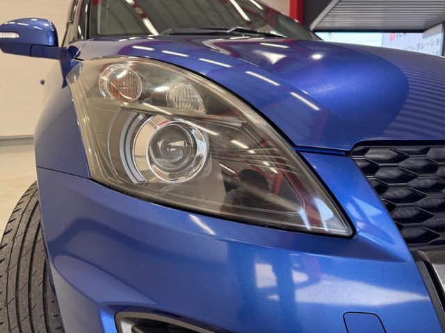スイフトスポーツ ベースグレード 6MT ナビ Bluetooth クルーズコントロール フルセグTV DVD CD 純正17インチアルミ HIDヘッドライト プッシュスタート スマートキー オートライト オートエアコン フォグランプ(32枚目)