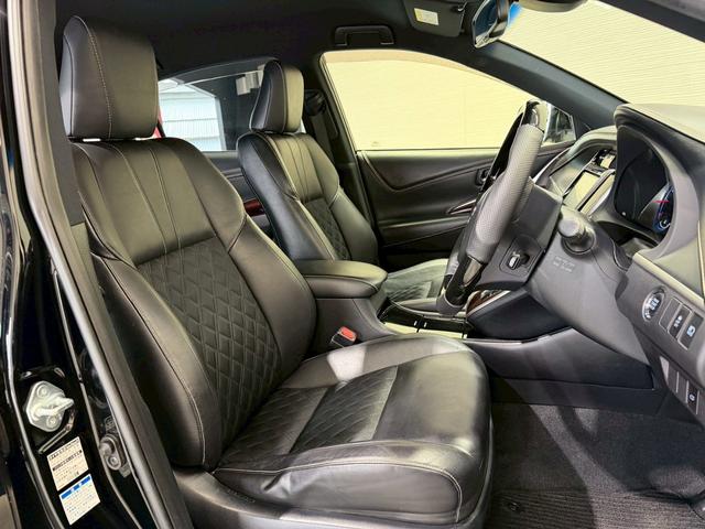 ハリアー プレミアム 純正エアロ REALハンドル ハーフレザー クルーズコントロール パワーバックドア バックカメラ レーンキープアシスト オートハイビーム ETC パワーシート 純正ナビ LED 純正18インチAW(8枚目)