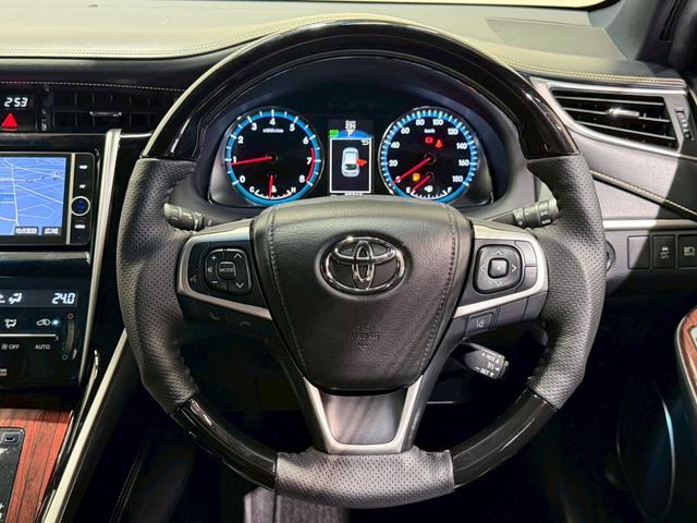 ハリアー プレミアム 純正エアロ REALハンドル ハーフレザー クルーズコントロール パワーバックドア バックカメラ レーンキープアシスト オートハイビーム ETC パワーシート 純正ナビ LED 純正18インチAW(13枚目)