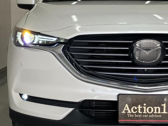 ＣＸ－８ ＸＤ　Ｌパッケージ　茶革　ＢＯＳＥ　後席モニター　全周囲カメラ　パワーバックドア　シートヒーター　ステアリングヒーター　コーナーセンサー　レーダークルーズ　ヘッドアップディスプレイ　ＢＳＭ　ＵＳＢポート　ルーフレール（24枚目）