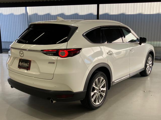 ＣＸ－８ ＸＤ　Ｌパッケージ　茶革　ＢＯＳＥ　後席モニター　全周囲カメラ　パワーバックドア　シートヒーター　ステアリングヒーター　コーナーセンサー　レーダークルーズ　ヘッドアップディスプレイ　ＢＳＭ　ＵＳＢポート　ルーフレール（45枚目）