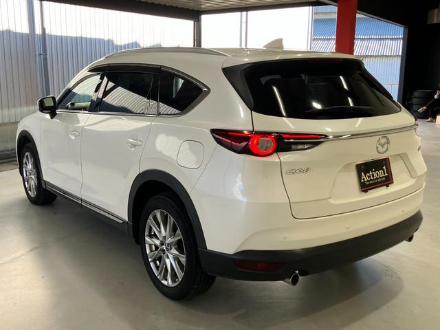 ＣＸ－８ ＸＤ　Ｌパッケージ　茶革　ＢＯＳＥ　後席モニター　全周囲カメラ　パワーバックドア　シートヒーター　ステアリングヒーター　コーナーセンサー　レーダークルーズ　ヘッドアップディスプレイ　ＢＳＭ　ＵＳＢポート　ルーフレール（46枚目）