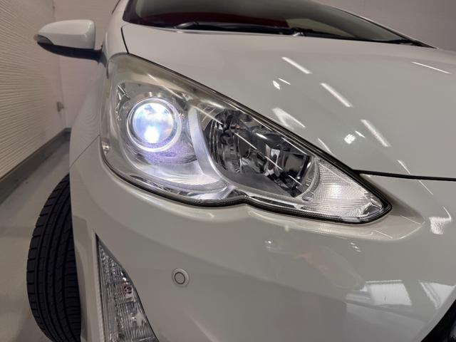 アクア G 純正ナビ クリアランスソナー ドラレコ クルーズコントロール ETC Bカメラ レーンアシスト 衝突軽減ブレーキ 社外17インチAW LEDヘッド Bluetooth フルセグTV シートカバー(35枚目)