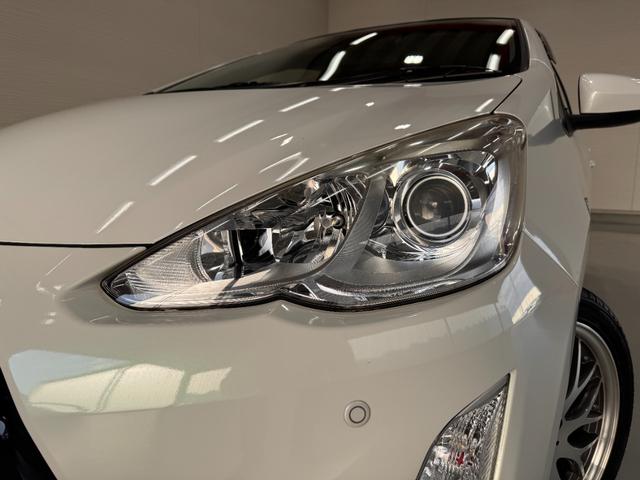 アクア G 純正ナビ クリアランスソナー ドラレコ クルーズコントロール ETC Bカメラ レーンアシスト 衝突軽減ブレーキ 社外17インチAW LEDヘッド Bluetooth フルセグTV シートカバー(59枚目)