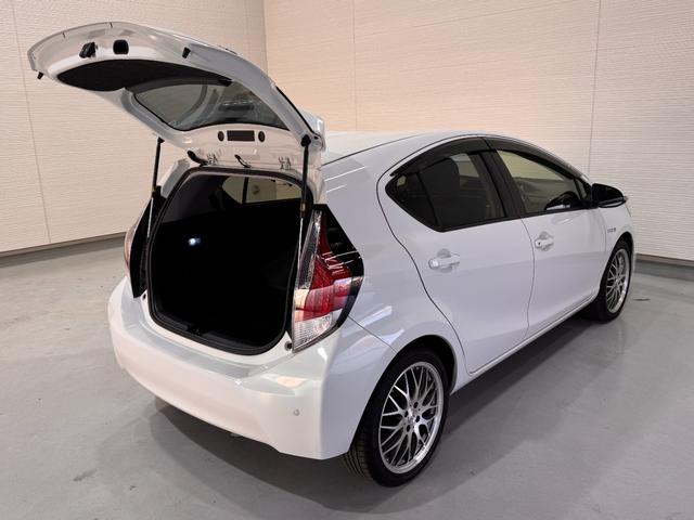 アクア G 純正ナビ クリアランスソナー ドラレコ クルーズコントロール ETC Bカメラ レーンアシスト 衝突軽減ブレーキ 社外17インチAW LEDヘッド Bluetooth フルセグTV シートカバー(61枚目)