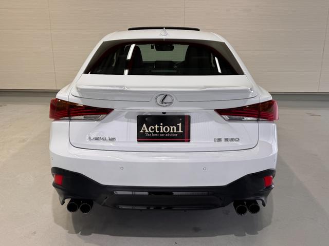 ＩＳ ＩＳ３５０　Ｆスポーツ　サンルーフ　ＴＲＤエアロ　ＴＲＤマフラー　純正１０．３インチナビ　黒革シート　ＢＳＭ　アダプティブクルコン　ＥＴＣ２．０　Ｂカメラ　ドラレコ　シートヒーター　クリアランスソナー　純正１８インチＡＷ（25枚目）