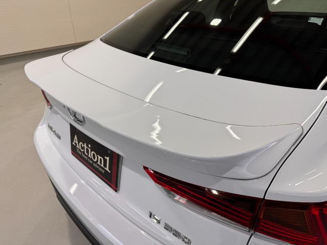 ＩＳ ＩＳ３５０　Ｆスポーツ　サンルーフ　ＴＲＤエアロ　ＴＲＤマフラー　純正１０．３インチナビ　黒革シート　ＢＳＭ　アダプティブクルコン　ＥＴＣ２．０　Ｂカメラ　ドラレコ　シートヒーター　クリアランスソナー　純正１８インチＡＷ（42枚目）