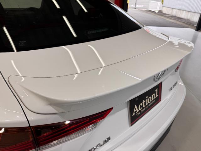 ＩＳ ＩＳ３５０　Ｆスポーツ　サンルーフ　ＴＲＤエアロ　ＴＲＤマフラー　純正１０．３インチナビ　黒革シート　ＢＳＭ　アダプティブクルコン　ＥＴＣ２．０　Ｂカメラ　ドラレコ　シートヒーター　クリアランスソナー　純正１８インチＡＷ（43枚目）