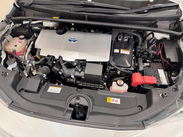 プリウス Ｓセーフティプラス　フルエアロ　デイライト　純正ナビ　レーンアシスト　アダプティブクルーズコントロール　ＨＵＤ　クリアランスソナー　ドライブレコーダー　ＥＴＣ　バックカメラ　パーキングアシスト　純正１５インチＡＷ（50枚目）