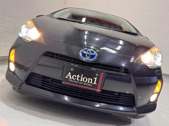 アクア G 純正ナビ ETC バックカメラ ドライブレコーダー Bluetooth フルセグTV LEDヘッドライト ステアリングリモコン プッシュスタート スマートキー オートエアコン フォグランプ(27枚目)