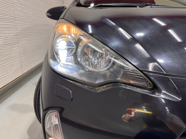 アクア G 純正ナビ ETC バックカメラ ドライブレコーダー Bluetooth フルセグTV LEDヘッドライト ステアリングリモコン プッシュスタート スマートキー オートエアコン フォグランプ(29枚目)