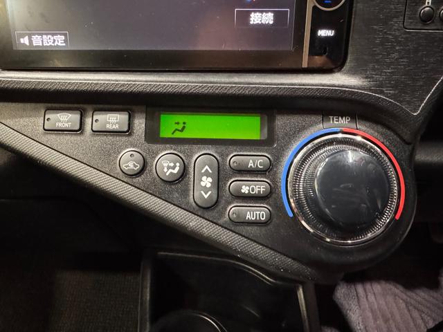 アクア G 純正ナビ ETC バックカメラ ドライブレコーダー Bluetooth フルセグTV LEDヘッドライト ステアリングリモコン プッシュスタート スマートキー オートエアコン フォグランプ(46枚目)