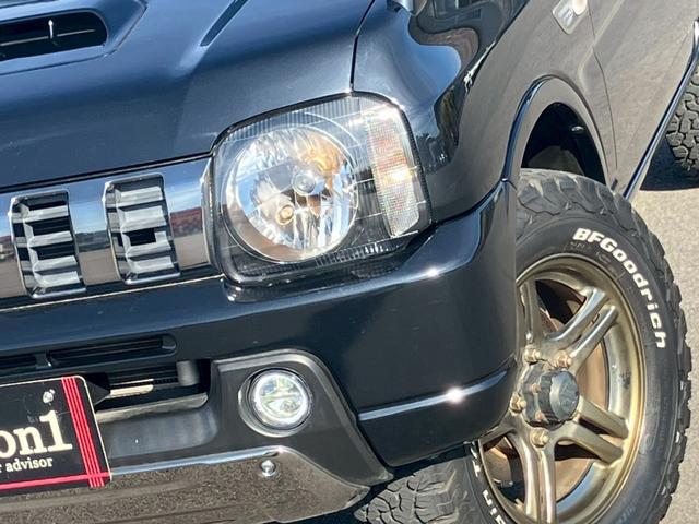 ジムニー ランドベンチャー　ＢＦグッドリッチオールテレーン　シート　ＥＴＣ　カロッツェリアメモリーナビ　ＣＤ／ＤＶＤ再生　Ｂｌｕｅｔｏｏｔｈ　キーレスキー　背面タイヤ　フロントフォグ　純正１６インチＡＷ（9枚目）