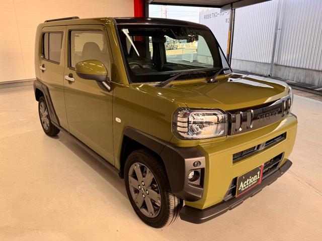 タフト Ｇターボ　ガラスルーフ　ナビ　Ｂカメラ　ＥＴＣ　ドライブレコーダー　アダプティブクルーズコントロール　クリアランスソナー　シートヒーター　レーンアシスト　衝突軽減ブレーキ　Ｂｌｕｅｔｏｏｔｈ　純正１５インチＡＷ（4枚目）