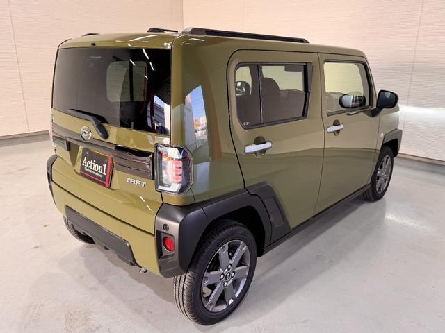 タフト Ｇターボ　ガラスルーフ　ナビ　Ｂカメラ　ＥＴＣ　ドライブレコーダー　アダプティブクルーズコントロール　クリアランスソナー　シートヒーター　レーンアシスト　衝突軽減ブレーキ　Ｂｌｕｅｔｏｏｔｈ　純正１５インチＡＷ（7枚目）