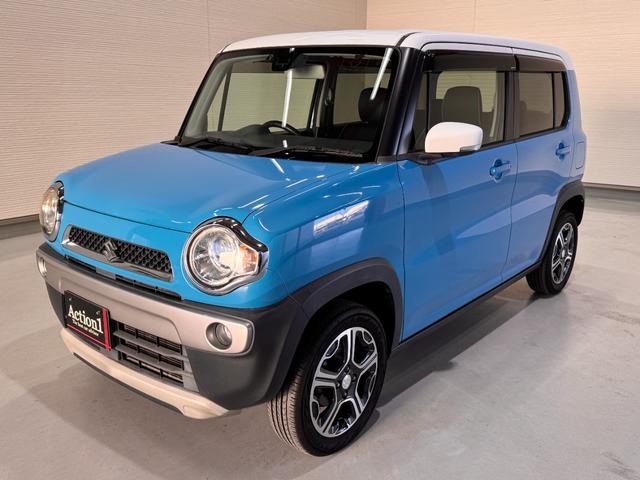 ハスラー Xターボ 純正ナビ バックカメラ ETC シートヒーター 衝突軽減ブレーキ アイドリングストップ 純正15インチAW HIDヘッドライト 横滑り防止 プッシュスタート スマートキー オートエアコン オートライト(4枚目)