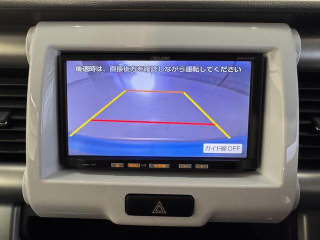 ハスラー Xターボ 純正ナビ バックカメラ ETC シートヒーター 衝突軽減ブレーキ アイドリングストップ 純正15インチAW HIDヘッドライト 横滑り防止 プッシュスタート スマートキー オートエアコン オートライト(9枚目)