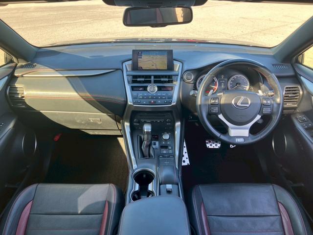 NX NX200t Fスポーツ サンルーフ 黒レザー パワーバックドア シートヒーター/クーラー 3眼LEDヘッド クルーズコントロール コーナーセンサー パワーシート バックカメラ サイドカメラ USB ETC 純正18インチAW(2枚目)