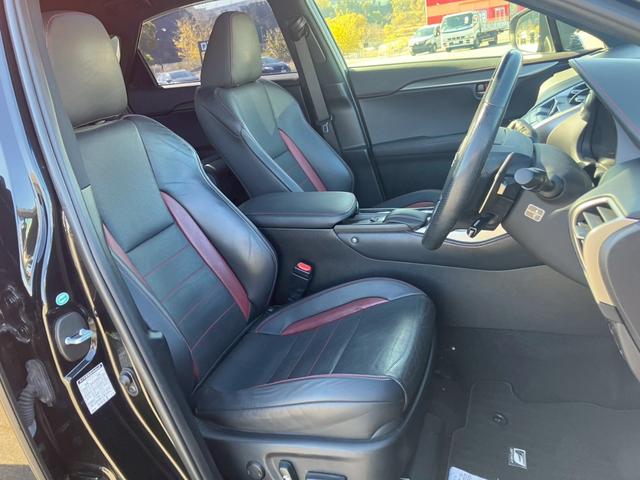 NX NX200t Fスポーツ サンルーフ 黒レザー パワーバックドア シートヒーター/クーラー 3眼LEDヘッド クルーズコントロール コーナーセンサー パワーシート バックカメラ サイドカメラ USB ETC 純正18インチAW(8枚目)