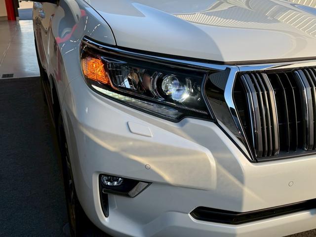 ランドクルーザープラド TX Lパッケージ ワンオーナー ベージュ革 全周囲カメラ ディスプレイオーディオ ナビキット シートヒーター/クーラー レーダークルーズ クリアランスソナー BSM ドライブレコーダー LEDヘッド 純正19インチAW(24枚目)