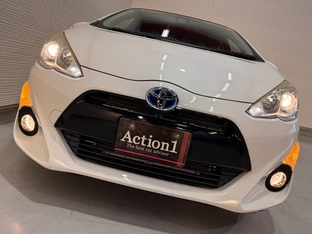 アクア Gブラックソフトレザーセレクション ナビ クルーズコントロール ETC Bカメラ レザーシート レーンアシスト 衝突軽減ブレーキ シートヒーター 純正15インチAW Bluetooth フルセグTV DVD CD 横滑り防止(32枚目)