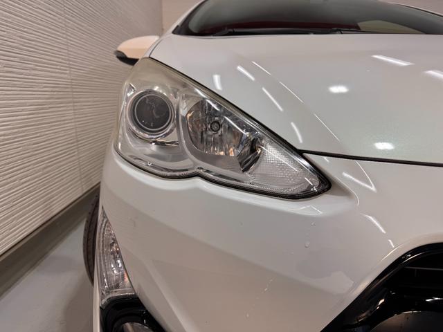 アクア Gブラックソフトレザーセレクション ナビ クルーズコントロール ETC Bカメラ レザーシート レーンアシスト 衝突軽減ブレーキ シートヒーター 純正15インチAW Bluetooth フルセグTV DVD CD 横滑り防止(33枚目)