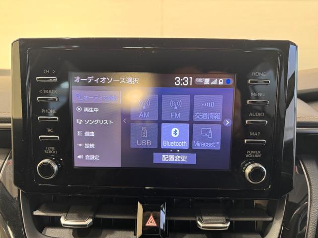 カローラツーリング ハイブリッド　ダブルバイビー　純正ナビ　ＥＴＣ　Ｂカメラ　アダプティブクルーズコントロール　クリアランスソナー　シートヒーター　ステアリングヒーター　レーンアシスト　衝突軽減ブレーキ　ハーフレザー　ＢＴ　純正１７インチＡＷ（13枚目）