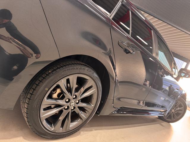 カローラツーリング ハイブリッド　ダブルバイビー　純正ナビ　ＥＴＣ　Ｂカメラ　アダプティブクルーズコントロール　クリアランスソナー　シートヒーター　ステアリングヒーター　レーンアシスト　衝突軽減ブレーキ　ハーフレザー　ＢＴ　純正１７インチＡＷ（41枚目）