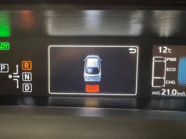 プリウス Ｓセーフティプラス　デイライト付きフルエアロ　純正ナビ　アダプティブクルコン　ＥＴＣ　Ｂカメラ　クリアランスソナー　ドライブレコーダー　レーンアシスト　パーキングアシスト　衝突軽減ブレーキ　純正１５インチＡＷ（14枚目）