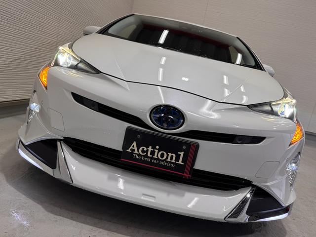 プリウス Ｓセーフティプラス　デイライト付きフルエアロ　純正ナビ　アダプティブクルコン　ＥＴＣ　Ｂカメラ　クリアランスソナー　ドライブレコーダー　レーンアシスト　パーキングアシスト　衝突軽減ブレーキ　純正１５インチＡＷ（36枚目）