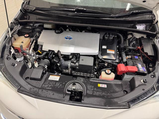 プリウス Ｓセーフティプラス　デイライト付きフルエアロ　純正ナビ　アダプティブクルコン　ＥＴＣ　Ｂカメラ　クリアランスソナー　ドライブレコーダー　レーンアシスト　パーキングアシスト　衝突軽減ブレーキ　純正１５インチＡＷ（44枚目）