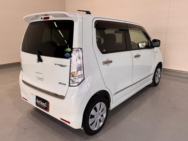 ワゴンＲスティングレー Ｊスタイル　衝突軽減ブレーキ　両席シートヒーター　アイドリングストップ　横滑り防止　オーディオ　ＣＤ　ステアリングリモコン　オートエアコン　プッシュスタート　スマートキー　ＨＩＤヘッドライト　フォグランプ（6枚目）