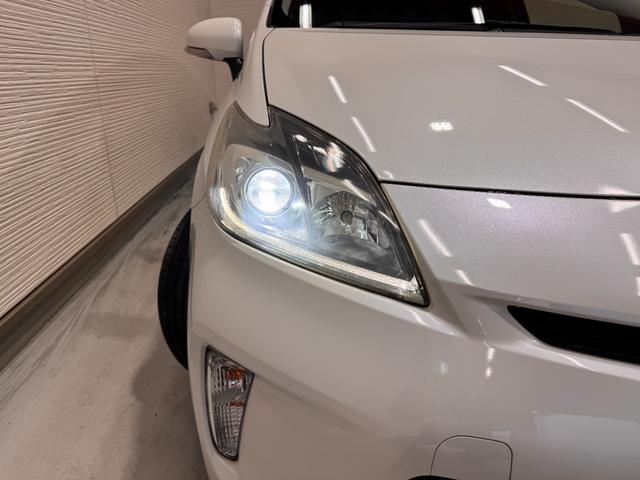 プリウス G 純正ナビ クルーズコントロール バックカメラ ETC パワーシート 純正15インチAW HIDヘッドライト 衝突軽減ブレーキ Bluetooth フルセグTV ステリモ フォグランプ プッシュスタート(32枚目)