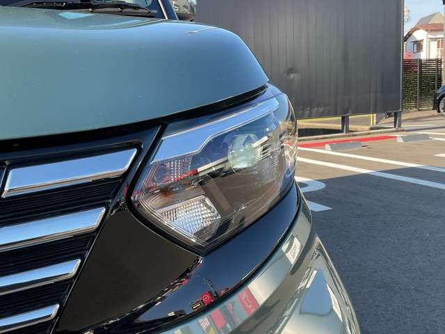 【ＬＥＤヘッドランプ】鮮やかな白色光で、クリアな視界を確保するＬＥＤヘッドランプ装備♪