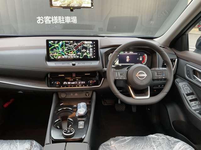 エクストレイル １．５　Ｇ　ｅ－４ＯＲＣＥ　４ＷＤ　雹害車　日産コネクトナビ　プロパイロット　１オーナー　禁煙　ＬＥＤヘッドランプ　ナビＴＶ　スマートキー　レーダークルーズ　ＬＫＡ　キーフリー　ＥＴＣ　４ＷＤ　アルミホイール　バックカメラ　サイドカメラ　オートエアコン　ＰＳ　エアＢ　ＰＷ（4枚目）