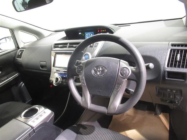 プリウスα S 衝突被害軽減システム メモリーナビ フルセグ バックカメラ ETC CD ミュージックプレイヤー接続可 DVD再生 オートクルーズコントロール スマートキー キーレス ハイブリッド ワンオーナー(19枚目)