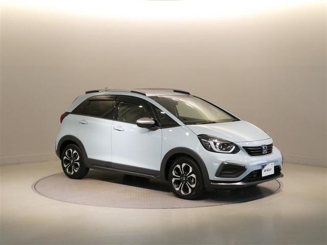 フィット ｅ：ＨＥＶクロスター　衝突被害軽減システム　メモリーナビ　フルセグ　バックカメラ　ＥＴＣ　ＣＤ　ミュージックプレイヤー接続可　ＤＶＤ再生　オートクルーズコントロール　ＬＥＤヘッドランプ　スマートキー　キーレス　ハイブリッド（12枚目）