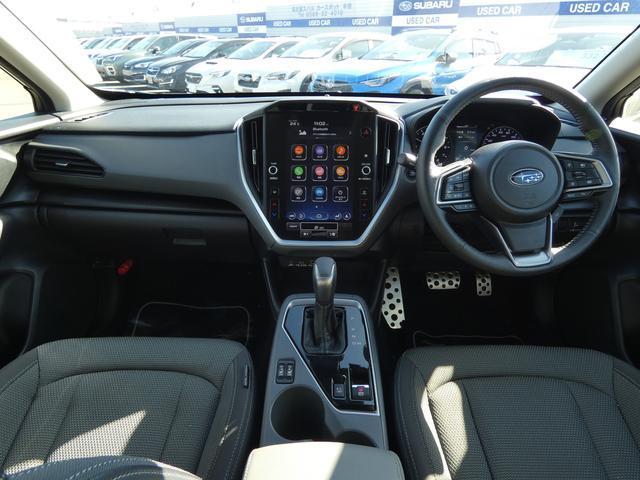 クロストレック リミテッド　前後ドラレコ　ナビ機能付き１１．６インチモニター　フルセグ　Ｂｌｕｅｔｏｏｔｈオーディオ　フロントカメラ　サイドカメラ　バックカメラ　全周囲カメラ　３Ｄビュー　ＥＴＣ２．０　ハイビームアシスト　リヤビークルディテクション　シートヒーター（6枚目）