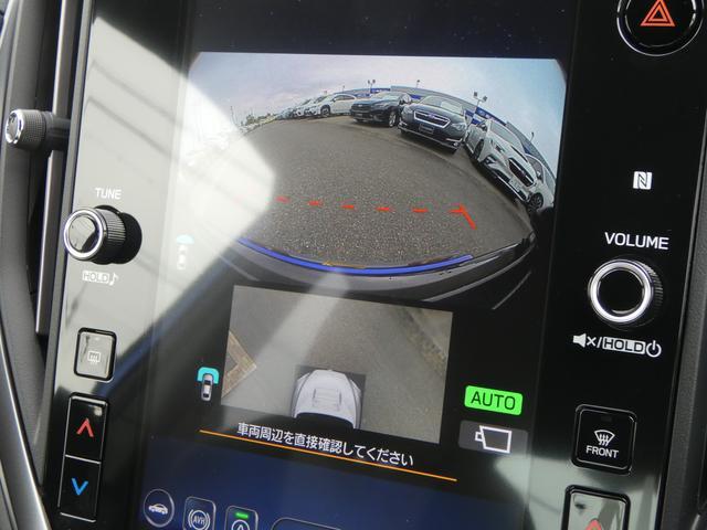 ［フロントビューモニター］見通しの悪い交差点でも視界を確保できて出会い頭の事故を未然に防げて安心！