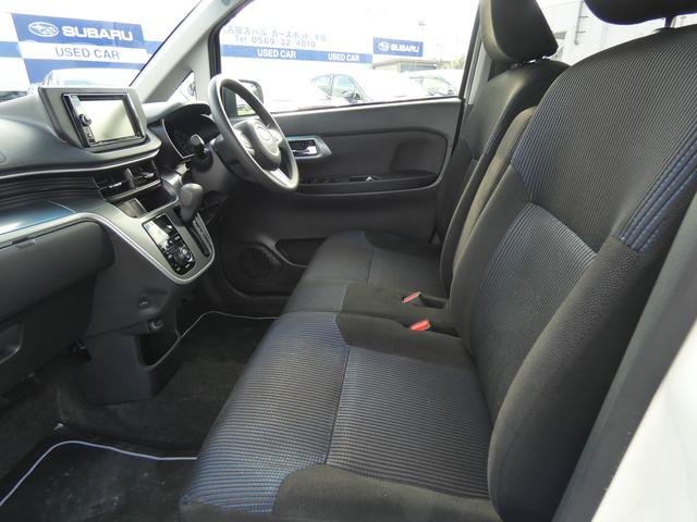 ステラ Ｒ　クラリオンナビ　ＬＥＤヘッドライト　１４インチアルミ　ワンセグ　ＣＤ　ＤＶＤ　Ｂｌｕｅｔｏｏｔｈオーディオ　オートエアコン　プッシュスタート　オートドアミラー　フロントフォグランプ　ワンオーナー　アイドリングストップ　ＶＤＣ（11枚目）