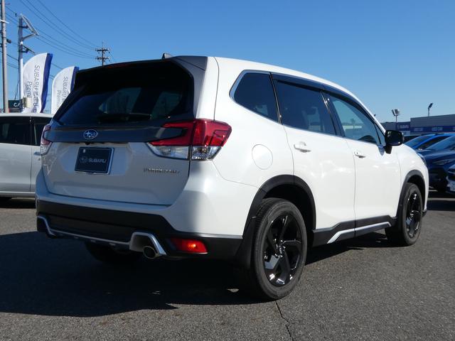 フォレスター スポーツ　前後ドラレコ　セイフティプラス（視界拡張）　パナソニックナビ　フルセグ　Ｂｌｕｅｔｏｏｔｈオーディオ　ＨＤＭＩ　ＵＳＢ　フロントカメラ　サイドカメラ　バックカメラ　スマートリヤビューミラー　ＥＴＣ２．０　ハイビームアシスト　電動リヤゲート（2枚目）